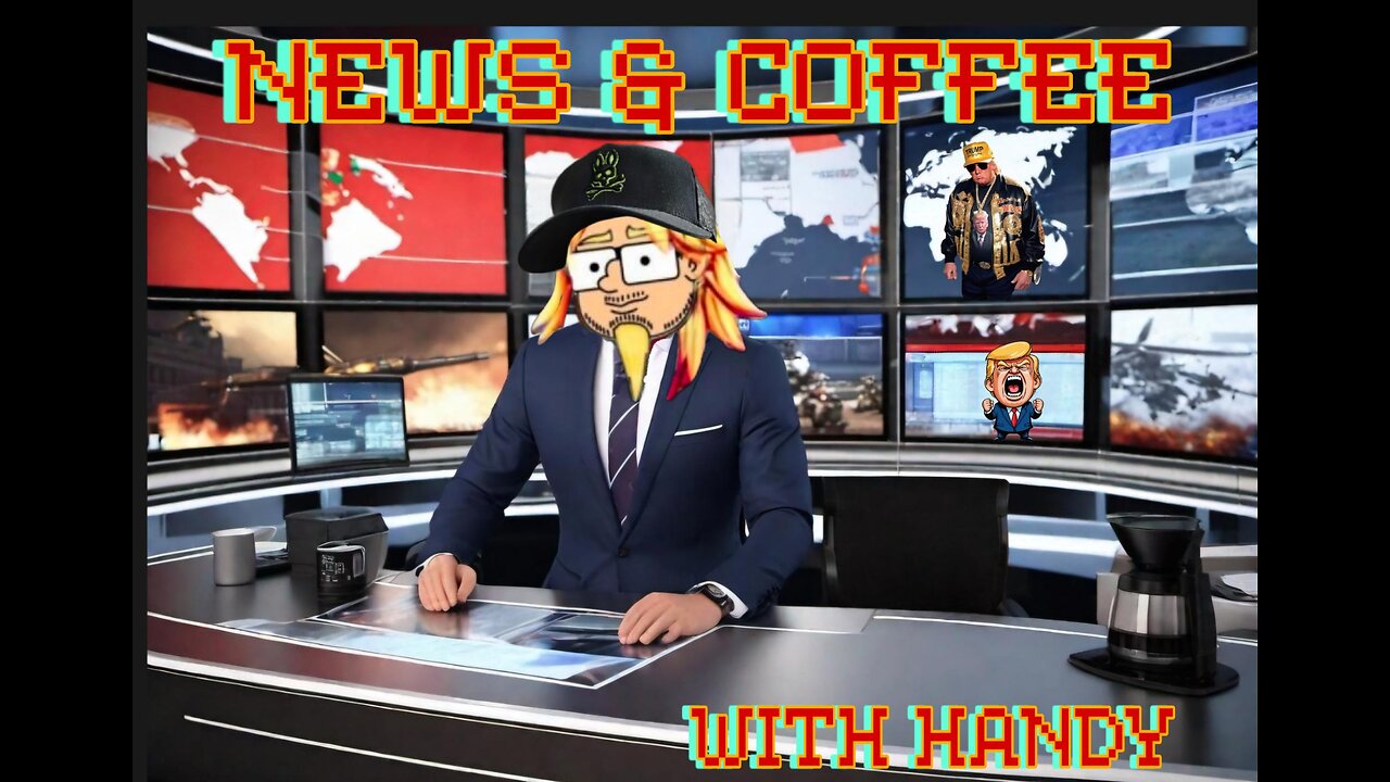 NEWS & COFFEE WITH HANDY- BUSTED ON A TRAIN, TRUMP EO'S, DEM COLOR REVOLUTION, AND MORE