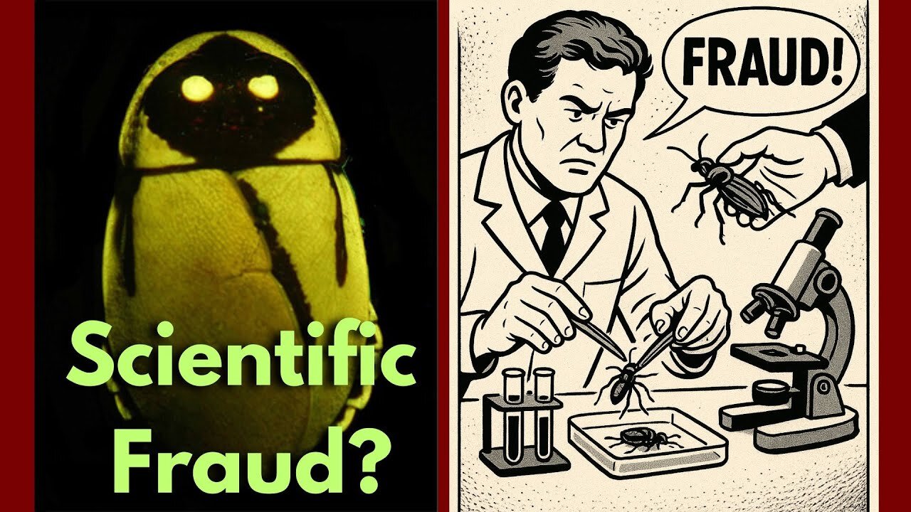 Did Scientists Fake Glowing Cockroaches?