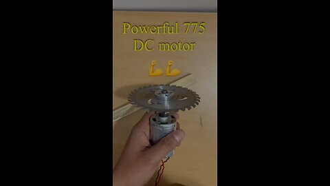 Powerful 775 DC Motor | Heavy-Duty Motor Test