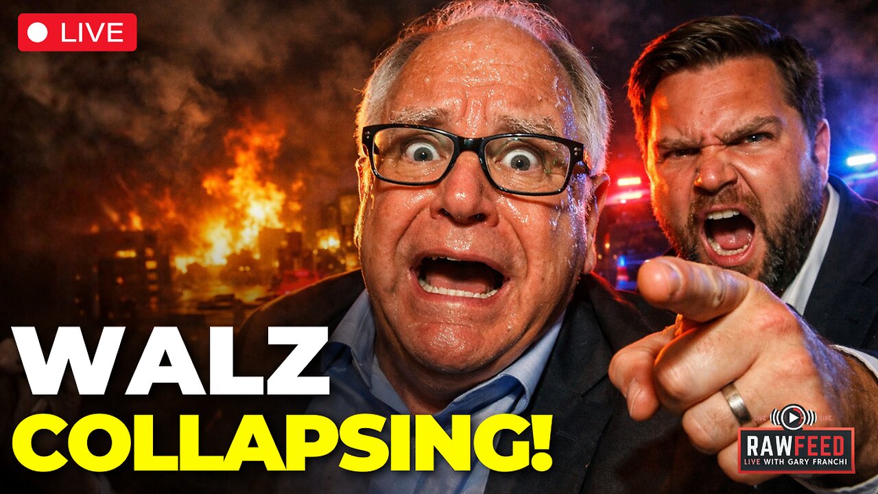 🚨LIVE: Walz Falls! Terror Funding Exposed! Globalists Gutted! Pyramid Flipped!