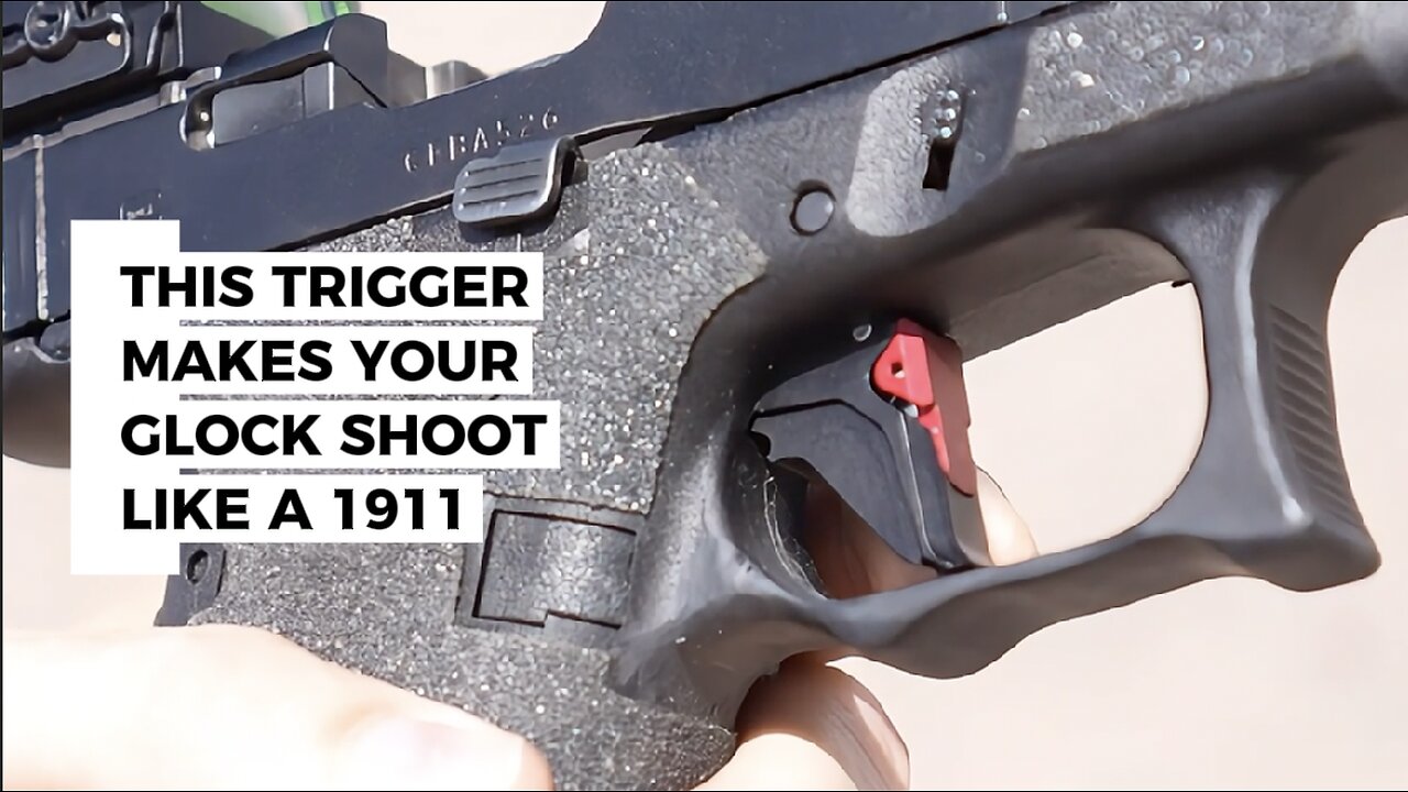 first shots with the Glock Ace trigger from trigger Tech