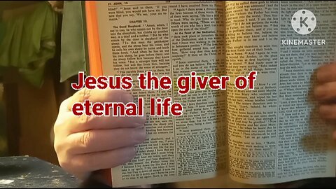 Jesus gives eternal salvation to all who believe