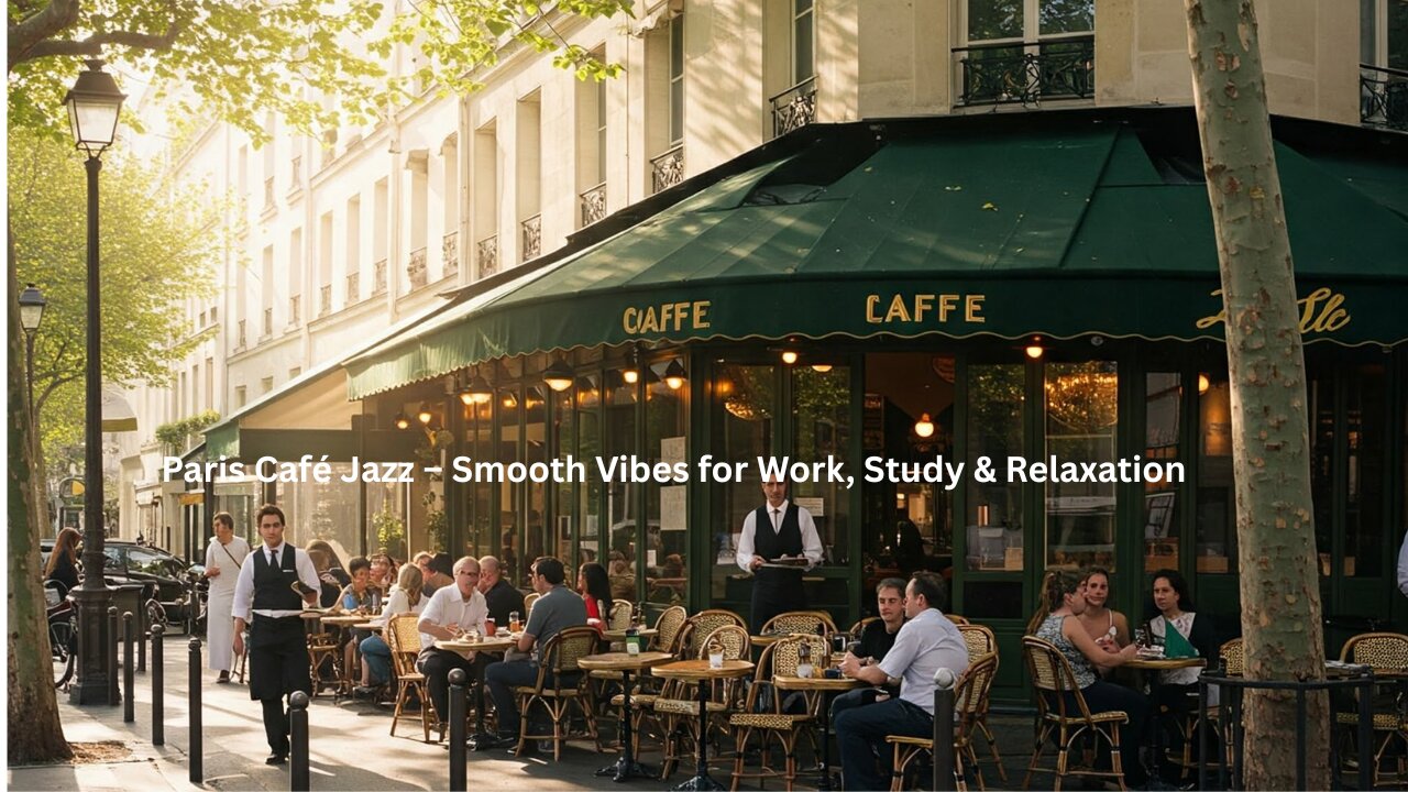 Paris Café Jazz – Smooth Vibes for Work, Study & Relaxation