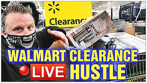 I MADE $2,650 ON ONE ITEM LIVE IN WALMART! WALMART HIDDEN CLEARANCE HUNT!