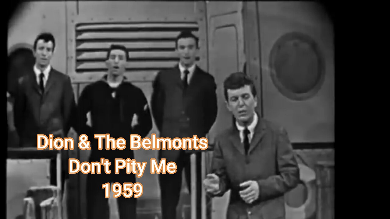 Dion and the Belmonts – “Don’t Pity Me” (1959 Beech Nut Show Performance Rare Doo-Wop Classic)