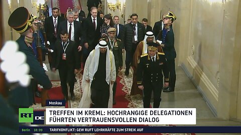 Moskau: VAE-Präsident Muhammad bin Zayid berät mit Putin über Ukraine-Verhandlungen