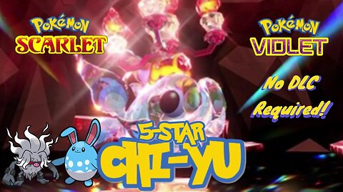 Pokémon Scarlet/Violet: 5-Star Shiny Chi-Yu Raid EASY SOLO (No DLC)