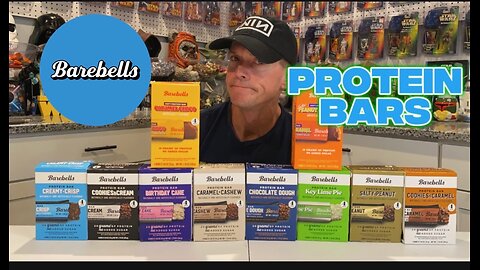Trying Barebell Protein Bars