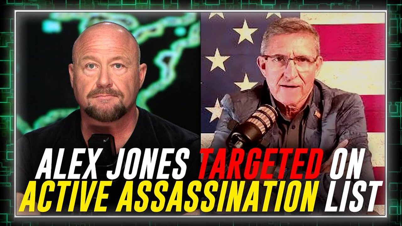 BREAKING: General Flynn Shares With Alex Jones Credible High-Level