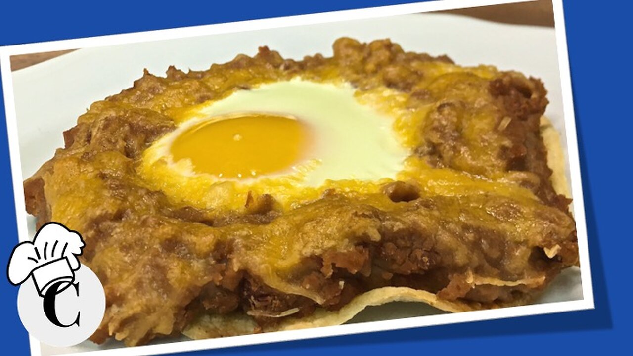 Baked Egg Tostada in a Toaster Oven – Easy, Healthy, and Delicious!