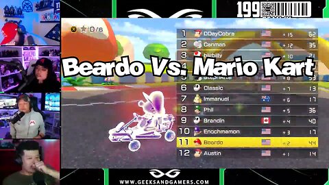 Beardo Vs. Mario Kart - G&G Gaming Highlights