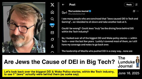 Are Jews the Cause of DEI in Big Tech?