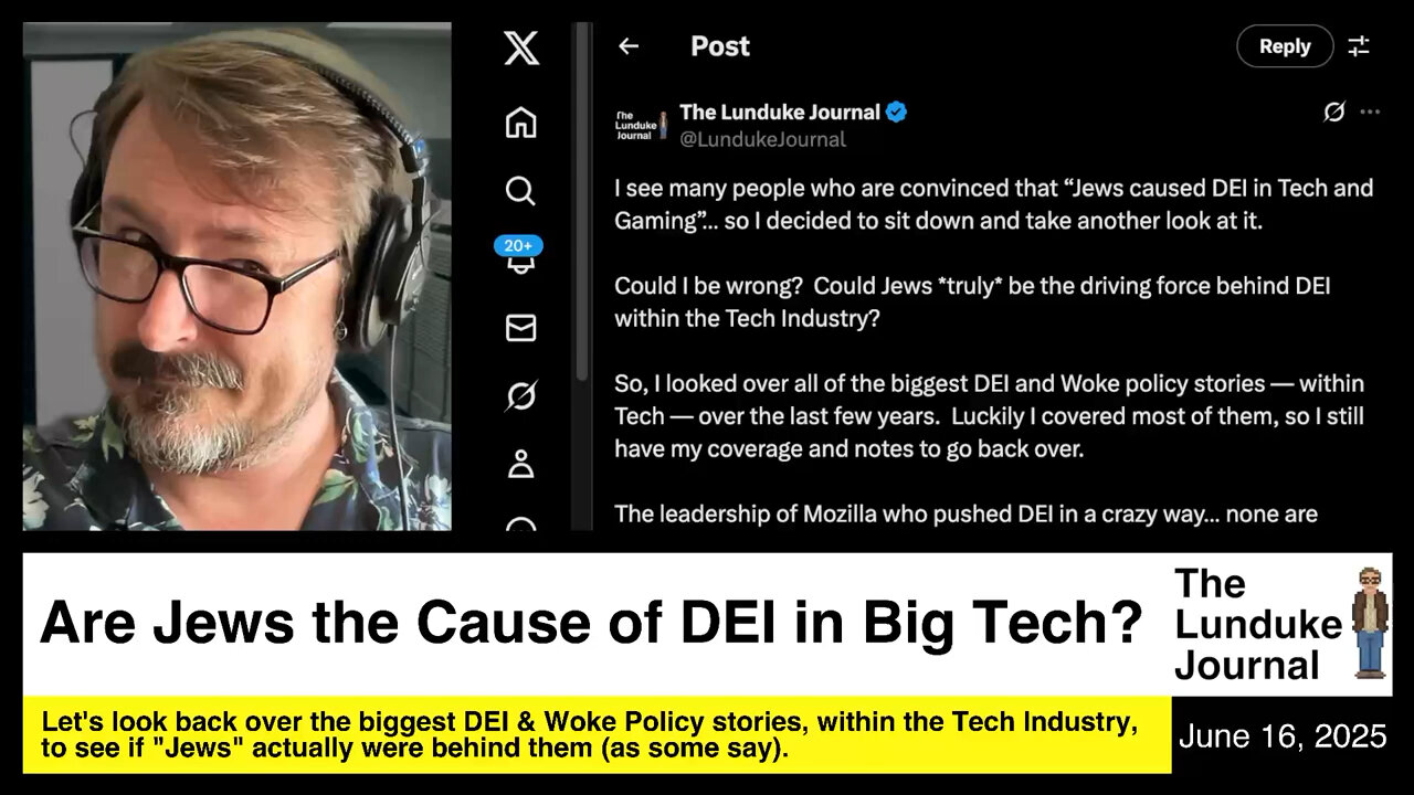 Are Jews the Cause of DEI in Big Tech?