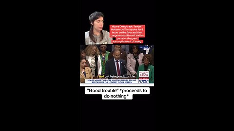 Hakeem Jeffries Celebrates Doing Nothing in “Big Beautiful Bill” Floor Speech