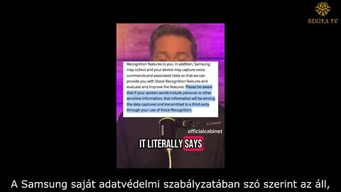 Az okos tévék rögzítenek mindent, amit mondasz