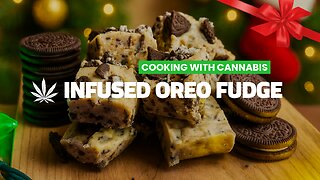 INFUSED HOLIDAY OREO FUDGE RECIPE 🎄🎁