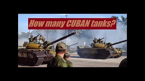 How was the Cuban tank fleet in 2019?