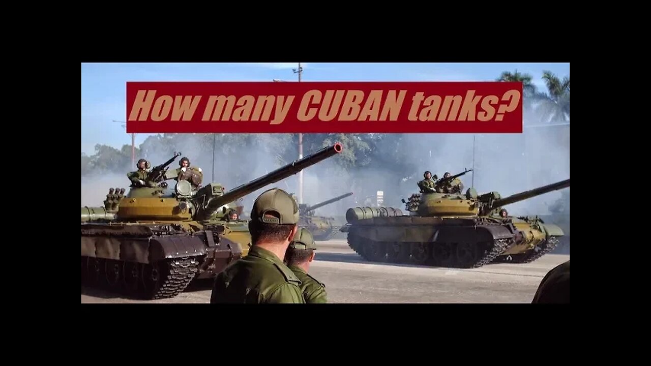 How was the Cuban tank fleet in 2019?