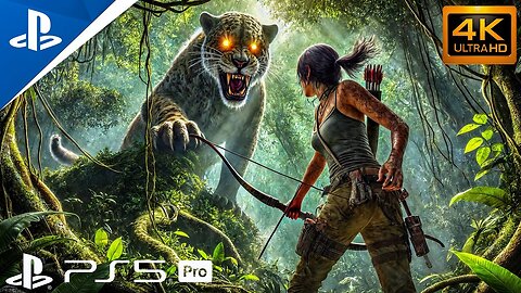 SURVIVING THE AMAZON (TOMB RAIDER) – PS5 PRO™ GAMEPLAY | 4K 60FPS