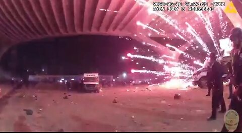 LAPD Attempt to Break Up Illegal Concert