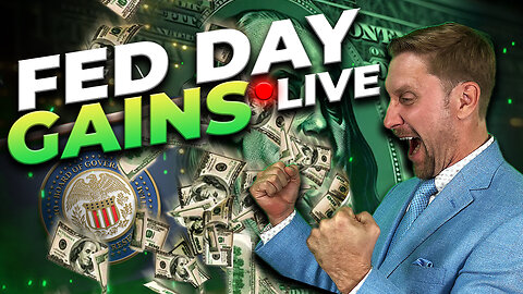 Bitcoin Live Trading: FOMC Day is HERE! Masterclass on FED Day! Let's GO EP1668