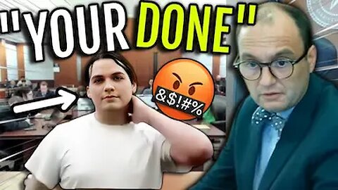 SMUG Male Karen ARGUES WITH Judge Fleischer In His Own Court!