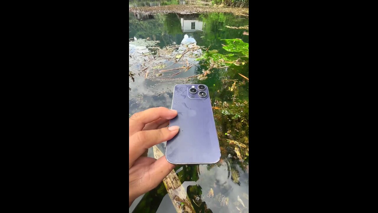 iphone satisfaction camera test under water