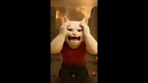 Funny moments of the cat short film