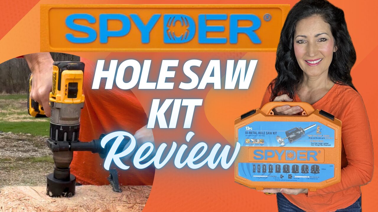 Spyder 13-Piece Bi-Metal Hole Saw Kit Review | Rapid Core Eject System How To Demo + Tips