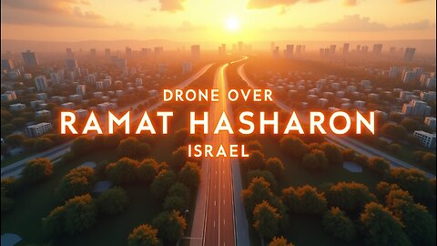 Exploring Ramat HaSharon from Above | Drone Video in Israel