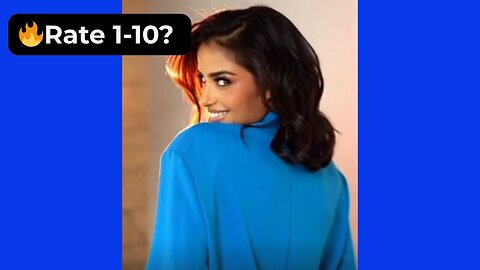 🔥 Rate This Blue Jacket Look 1-10? | Supermodel Chic 4K