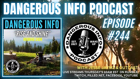 244 "Rise and Shine"- a more productive you, Savannah acid attack, Rob Reiner, Bongino leaves FBI