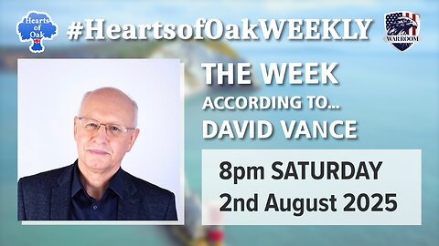 "The Week According To . . . David Vance"