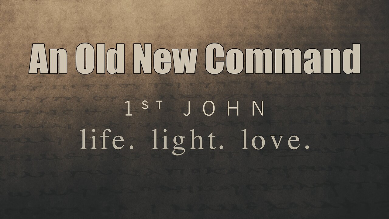 CFC Sunday Sermon - April 27, 2025 - An Old New Command