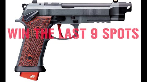 BERETTA 92XI GARA 9MM MINI #4 FOR THE LAST 9 SPOTS IN THE MAIN WEBINAR
