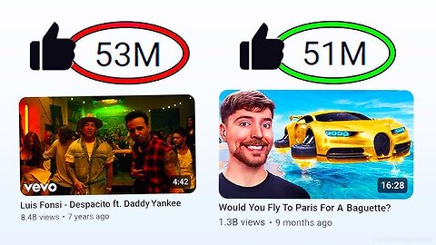 most liked video on youtube