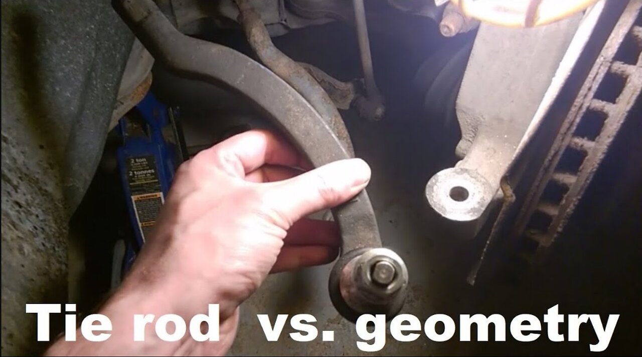 Tie rod replacement without doing the geometry/alignment