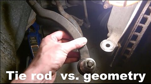 Tie rod replacement without doing the geometry/alignment