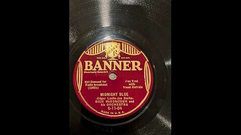 Banner 6-11-04B Midnight Blue