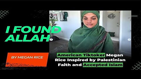 Why Famous American TikToker Megan Rice Converted To Islam?