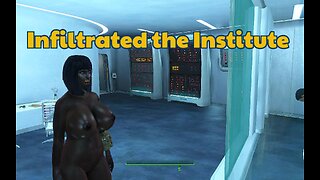 Fallout 4 naked infiltrated the institute busty boobs Breast Expansion huge tits