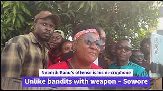 Lolo Nneka Chimezie With Sowere On Solidarity A Day After #FreeNnamdiKanuNow Support