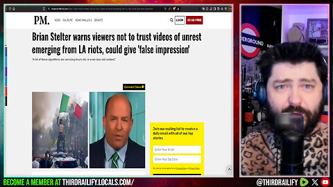 CNN's Brian Stelter warns viewers not to trust videos from LA riots, could give 'false impression'