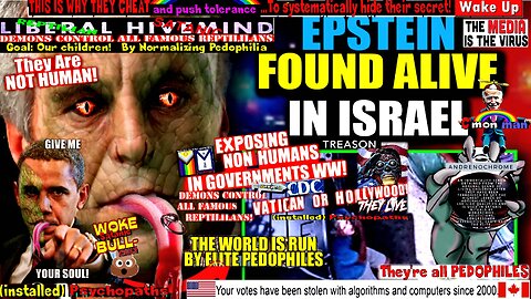 Israeli Investigators Release Tape Proving Jeffrey Epstein is Alive and Working for Mossad