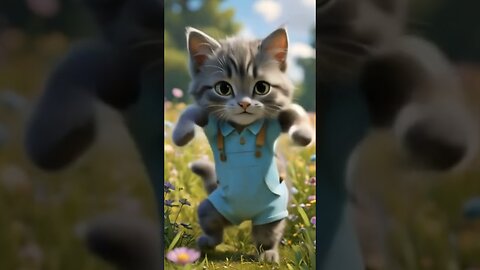 Kitten motor dancing
