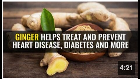 "Ginger: A Natural Remedy for Heart Disease, Diabetes and More"