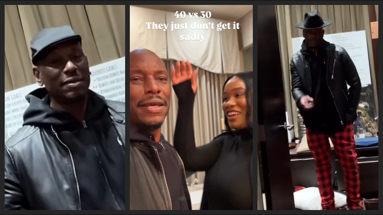 Tyrese Gibson DONE Arguing: Im Over This Grown Man Drama!