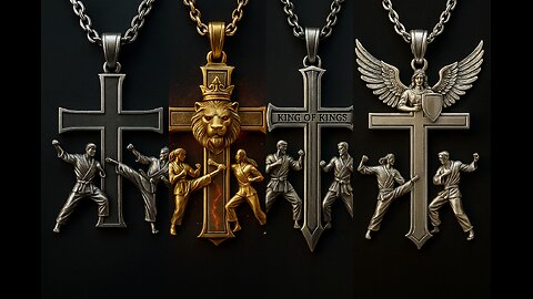 Cross kick Studio Films Jewelry
