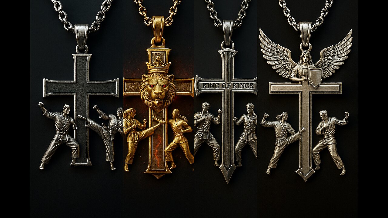 Cross kick Studio Films Jewelry