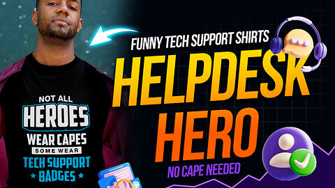 Top 10 Funny Tech Support Shirts for Helpdesk Heroes